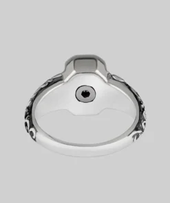 CLASSICS IN MEMORIAM. Onyx Ashes Cremation Ring