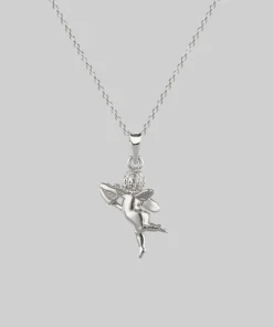 CLASSICS Necklaces & Chains Cupid & Psyche Lovers Layering Necklace - Silver
