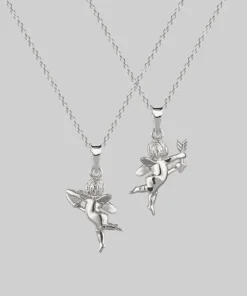 CLASSICS Necklaces & Chains Cupid & Psyche Lovers Layering Necklace - Silver