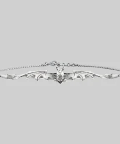 CLASSICS LILITH. Silver Bat Choker Necklaces & Chains