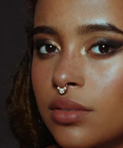 CLASSICS Earrings MOONDANCE. Moon Silver Clicker Ring - Septum 12 CLASSICS Earrings MOONDANCE. Moon Silver Clicker Ring - Septum