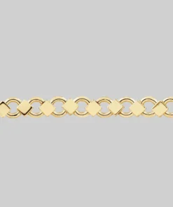 End Of Line LUCIAN. Box Chain Choker - Gold Necklaces & Chains