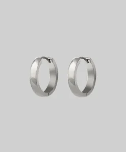 CLASSICS The Chunky Hoops - Silver Earrings 8 CLASSICS The Chunky Hoops - Silver Earrings