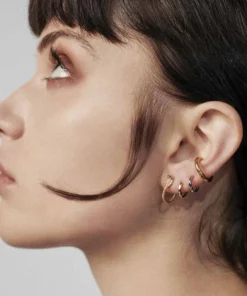 CLASSICS OPHIDIA. Mini Serpent Earrings - Gold