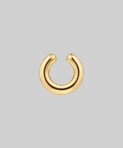 End Of Line Earrings ORBIT. Chunky Conch Ear Cuff - Gold