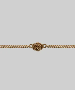 CLASSICS MAE. Little Rose Gold Chain Choker Necklaces & Chains
