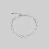 AW21 LARIA. Delicate Oval Link Chain Bracelet - Silver Bracelets