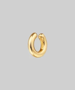 End Of Line Earrings ORBIT. Chunky Conch Ear Cuff - Gold