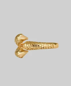 CLASSICS Rings MERCY. Eagle Claw Gold Wrap Ring