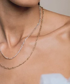 CLASSICS Necklaces & Chains FAYE. Figaro Sunburst Chain - Gold