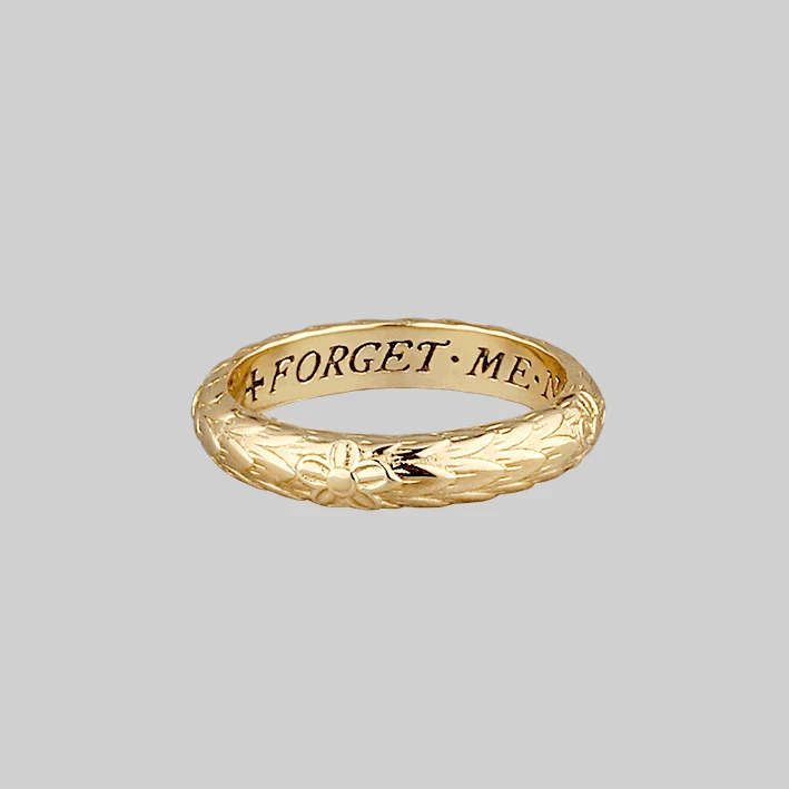 CLASSICS Rings Forget Me Not Posie Ring - Gold 1 CLASSICS Rings Forget Me Not Posie Ring - Gold