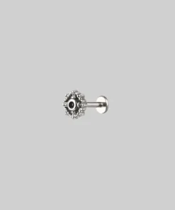 HALLOWEEN 2021 ELOWEN. Ornate Stud Earring - Silver