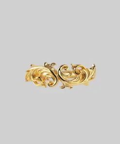 AW21 Rings IMPERIAL. Ornate Flourish Ring - Gold