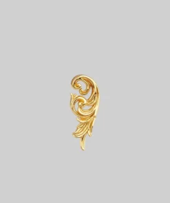 CLASSICS IMPERIAL. Ornate Flourish Stud Earring - Gold 11 CLASSICS IMPERIAL. Ornate Flourish Stud Earring - Gold