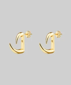 CLASSICS FAWN 2. Two Claw Talon Earrings - Gold