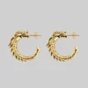 CLASSICS DRAKE. Dragon Hoop Earrings - Gold