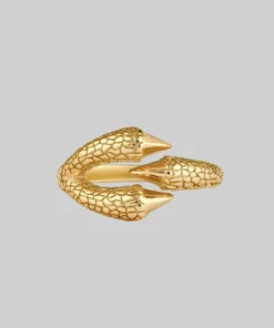 CLASSICS Rings MERCY. Eagle Claw Gold Wrap Ring
