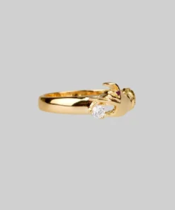 CLASSICS MILDRED. Disembodied Hand Gold Ring Rings