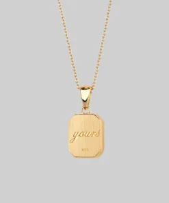 CLASSICS Necklaces & Chains HEART KEEPER. Anatomical Heart Under Glass Necklace - Gold