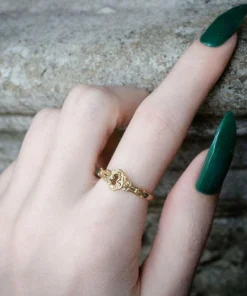 CLASSICS Rings NO KEY. Door Lock Ring - Gold