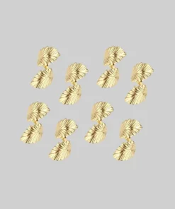 CLASSICS Hair Accessories ELVIN. Gold Leaf Hair Twists