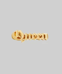 CLASSICS Queen Word Ring - Gold