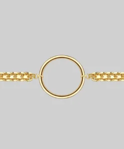 CLASSICS Necklaces & Chains PARADOX. Oversized Ring Chain Choker - Gold