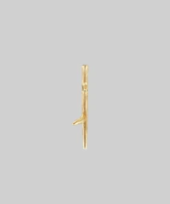 End Of Line WILT. Winter Thorn Earrings - Gold