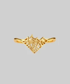 CLASSICS Rings NARCISSA. Web Ring - Gold