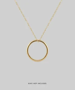 End Of Line Necklaces & Chains Simple Trace Chain - Gold