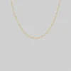 End Of Line Necklaces & Chains Simple Trace Chain - Gold