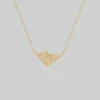 End Of Line Necklaces & Chains NARCISSA. Web Necklace - Gold