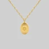CLASSICS Necklaces & Chains DAWN. Symbolic Sun Face Necklace - Gold