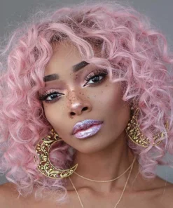 CLASSICS ECLIPSE. Huge Floral Crescent Earrings - Antique Gold