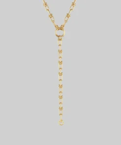 AW21 Necklaces & Chains ARMOUR. Multiway U Ball Link Chain Necklace - Gold