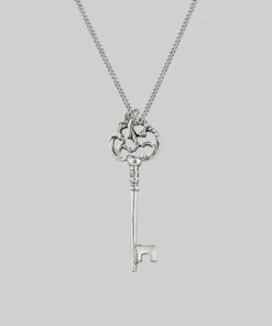 CLASSICS VERONA. Skeleton Key Necklace - Silver