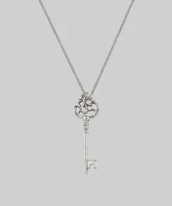 CLASSICS VERONA. Skeleton Key Necklace - Silver