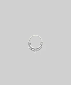 CLASSICS ANNORA MINI. Silver Tibetan Septum Ring - Piercing