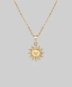 CLASSICS ELIN. Sun & Moon Layering Necklaces - Gold Necklaces & Chains