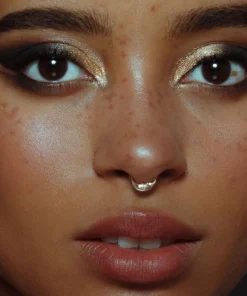 CLASSICS MAN IN THE MOON. Silver Clicker Ring - Septum