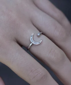 CLASSICS Rings INDU. Moon & Star Ring