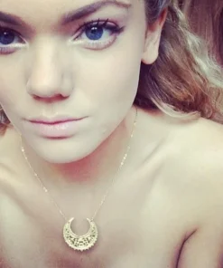 End Of Line EASTERN CRESCENT. Silver Necklace Necklaces & Chains