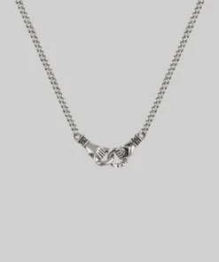 CLASSICS UNITY. Linking Hands Necklace - Silver