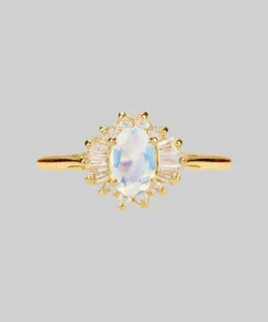 CLASSICS AURELIA. Opal Cluster Gold Ring Rings