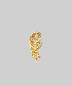CLASSICS IMPERIAL. Ornate Flourish Stud Earring - Gold