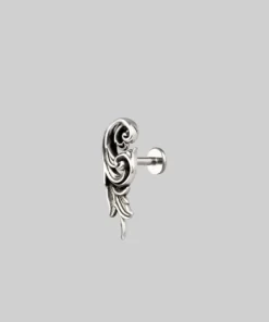 CLASSICS IMPERIAL. Ornate Flourish Stud Earring - Silver Earrings