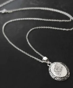 regalrose outlet shop 58 CLASSICS TILL DEATH. Promise Medallion Pendant Necklace