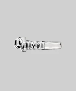 CLASSICS Rings Queen Word Ring - Silver