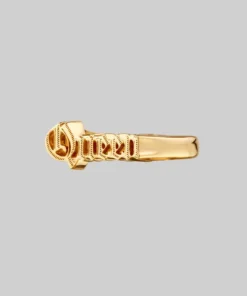 CLASSICS Queen Word Ring - Gold
