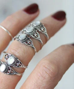 CLASSICS SEA GYPSY. Antique Mother Of Pearl Ring